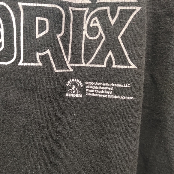 Sold - Jimi Hendrix 2004 T Shirt Size Medium - Picture 2 of 4